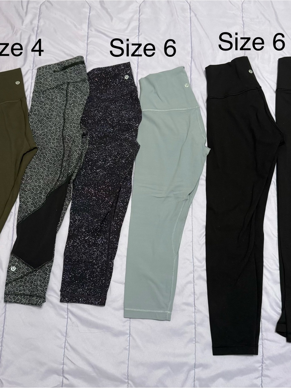 Women Leggings - lululemon athletica (Size 4-6)